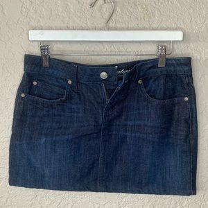 NWOT Juicy Couture Dark Denim Mini Skirt